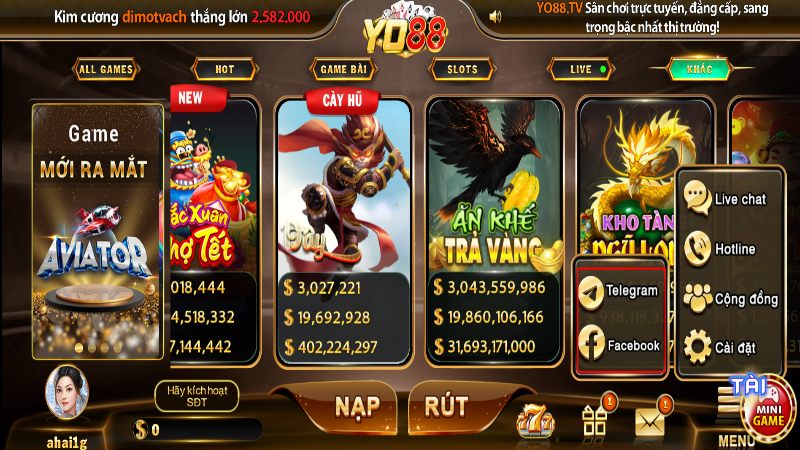 lien he yo88 3 Trao đổi qua phương thức hotline