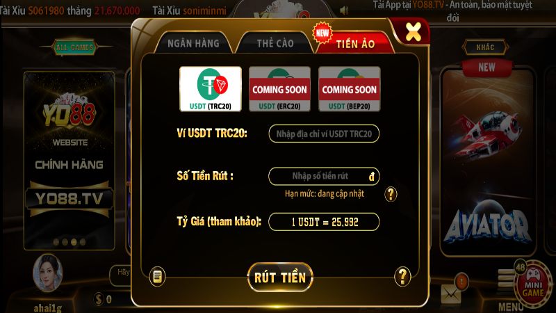 Các ưu điểm có được khi rút tiền