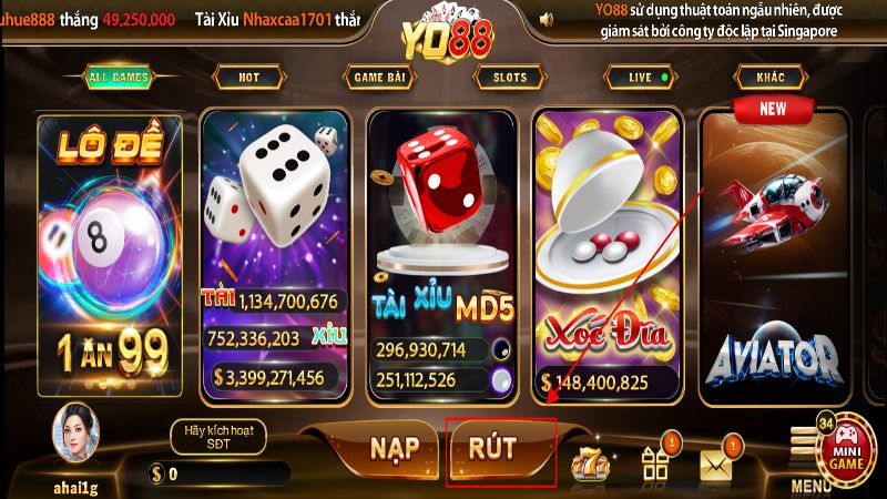 Cách thức rút tiền dễ hiểu