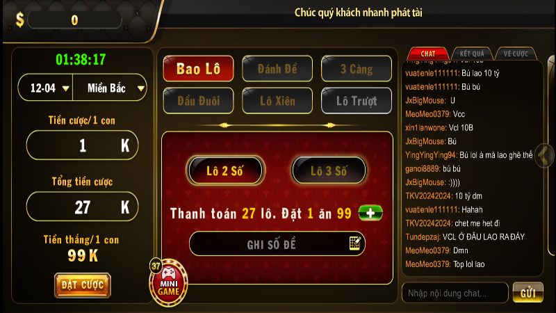 Truy cập trang web để chơi